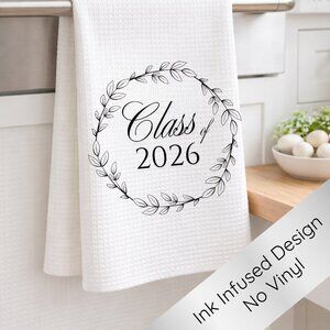 White Tea Towel, Kitchen Towel